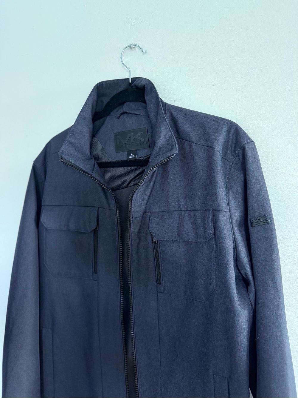 NWOT Michael Kors Men's Navy Lightweight Jacket